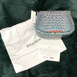 NWT Brahmin Nadine in Petrol